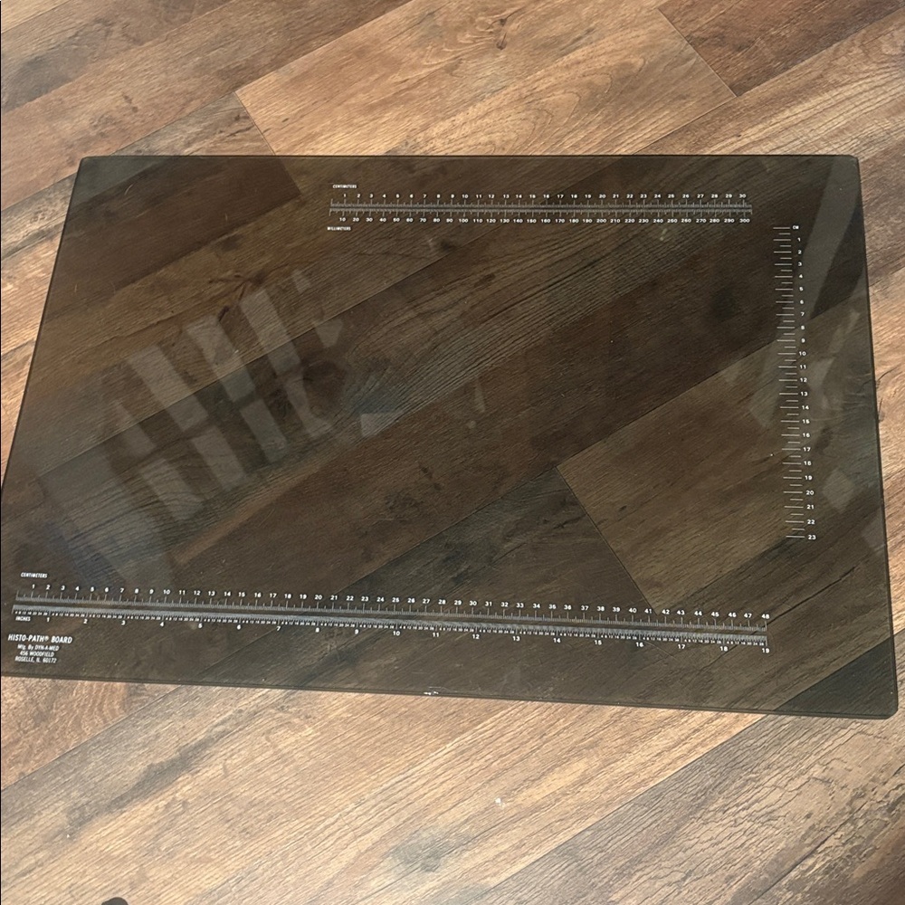 Vintage Histopathology Lab Glass Board Medical Oddity Dark Academia Goth Decor - Picture 4 of 13
